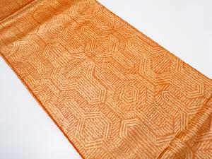 抽象模様織り出し袋帯